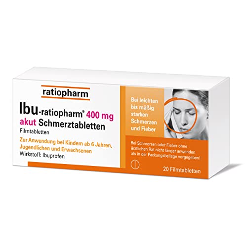 IBU-ratiopharm 400 mg akut Schmerztabletten: Der Allrounder bei ...